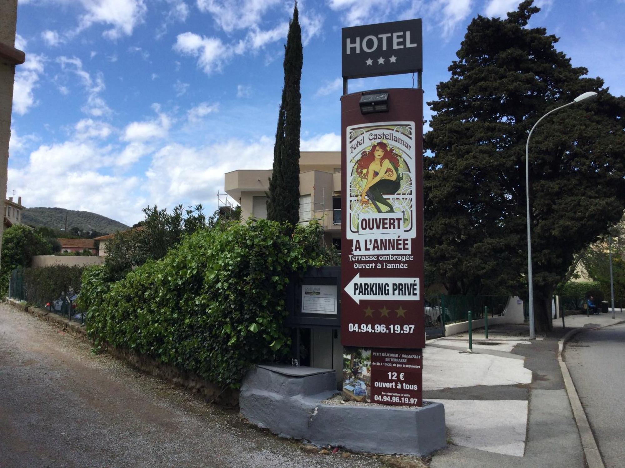 Hotel Le Castellamar Sainte-Maxime Eksteriør billede